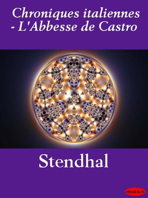 cover image of Chroniques italiennes - L'Abbesse de Castro